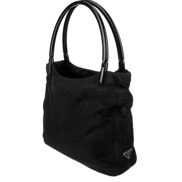 Prada Black Tessuto Evening Bag – Acrylic Handles - Picture 1 of 6